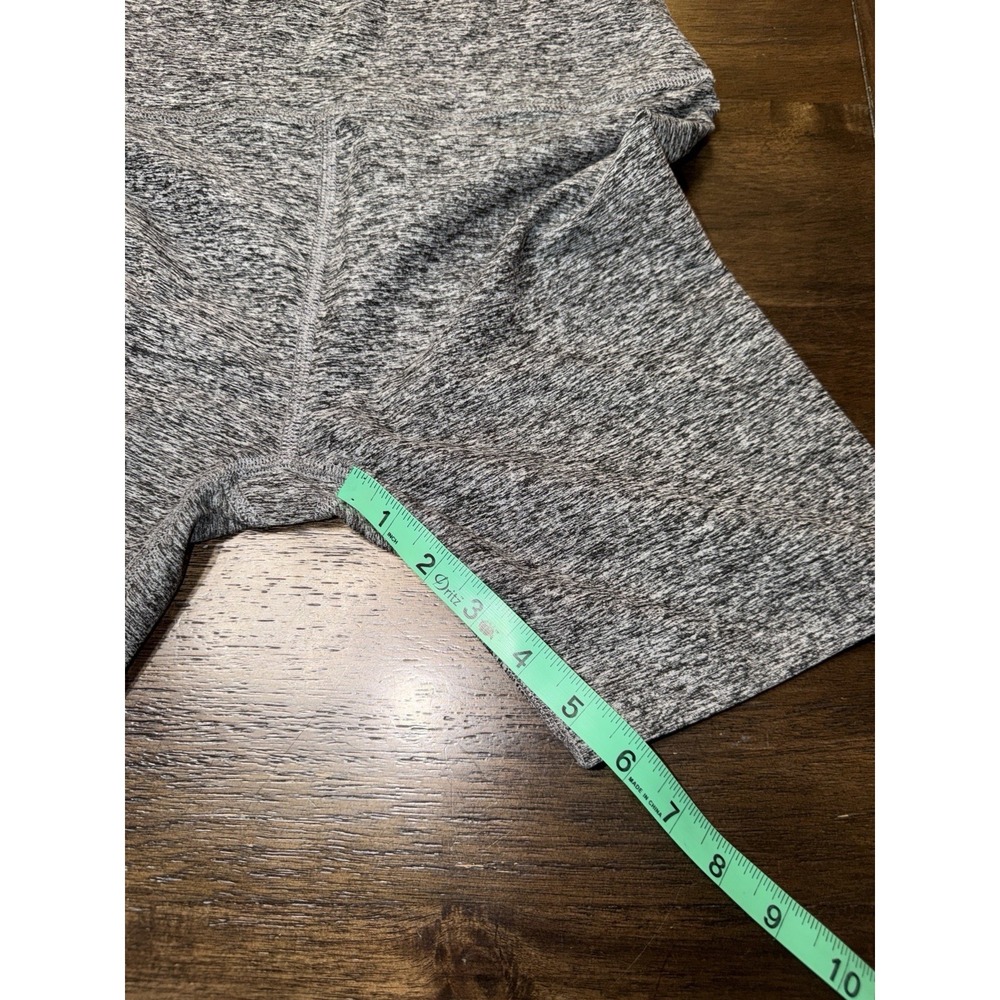 Beyond Yoga Biker Shorts Spacedye High Waisted Gray Yoga Run SD5054 Women's L - Picture 11 of 11